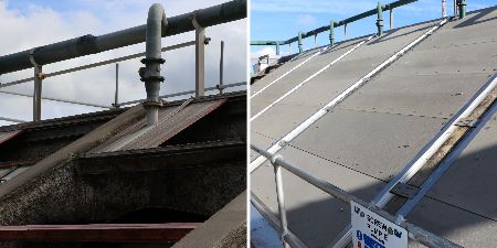 Screw pump cover at Ringsend WWTP